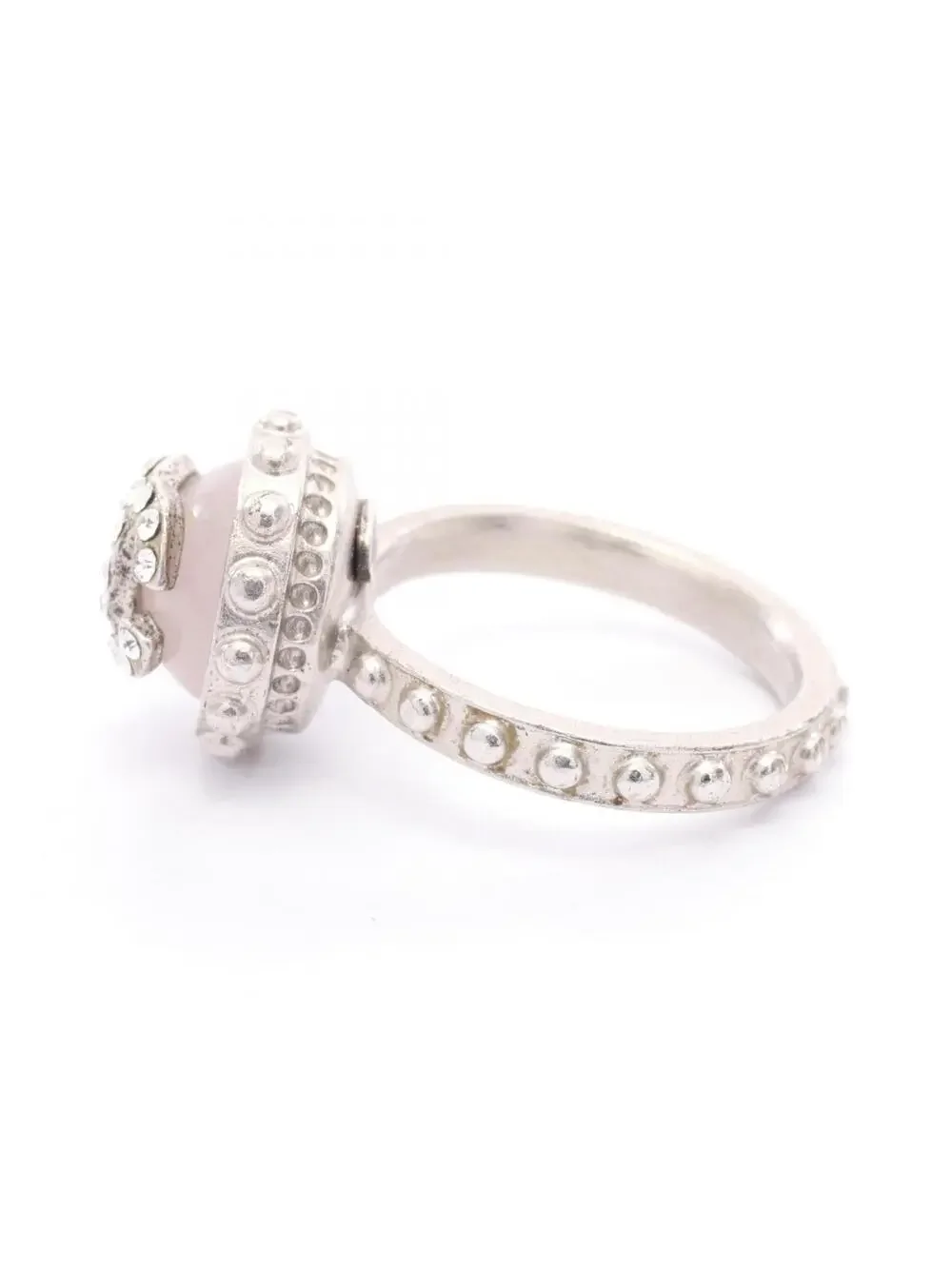 Chanel Cc Logo Ring Sterling Silver #246672C73B